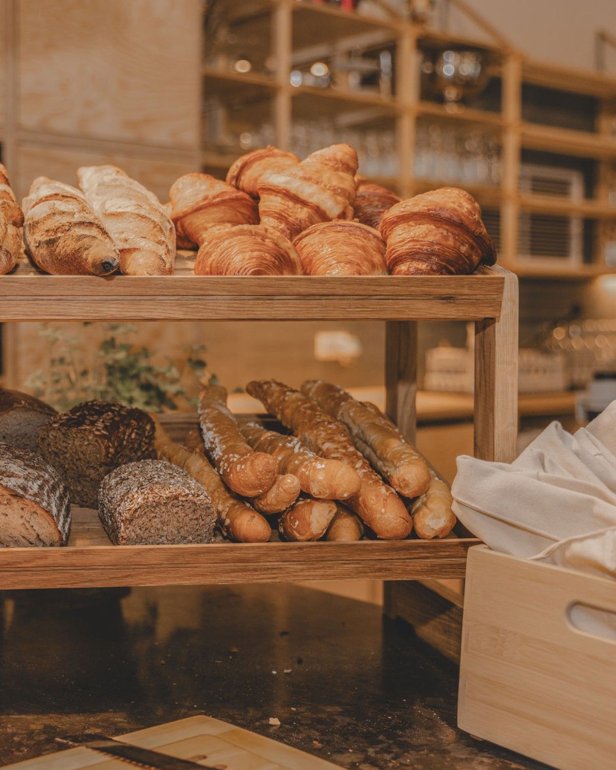 Frühstück im habs*gut 13 Frisches Gebäck zum Frühstück beim habs*gut